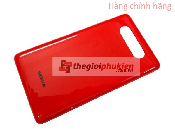 Vỏ Nokia Lumia 820 Đỏ công ty